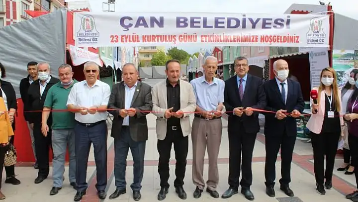 Çan'da kurtuluş kutlamaları başladı