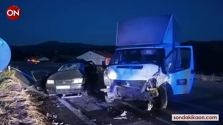 Çan'da trafik kazası: 1 ölü, 4 yaralı