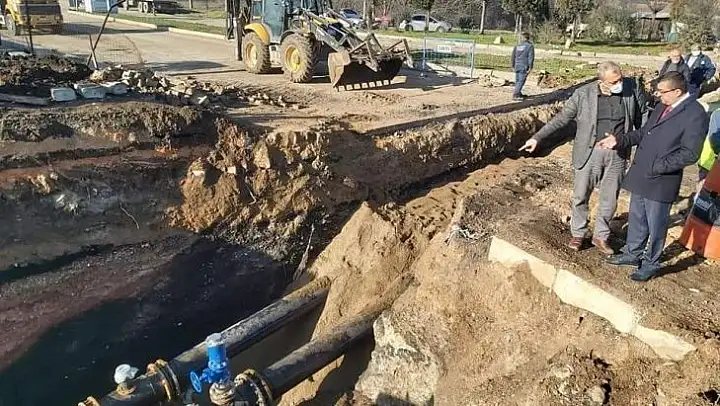 Çan şebeke su hattında yeni uygulama