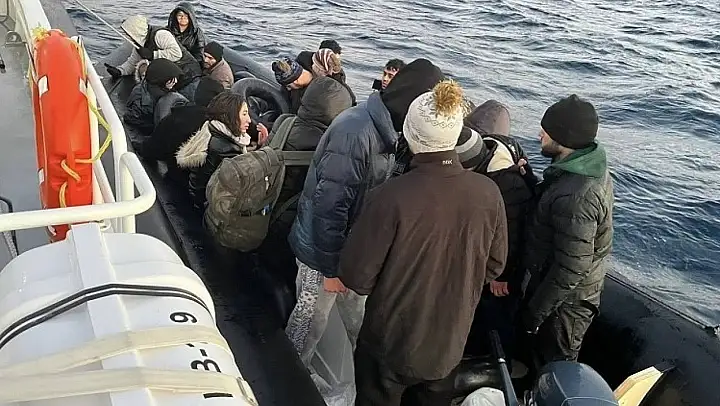 Çanakkale'de 32 kaçak göçmen yakalandı