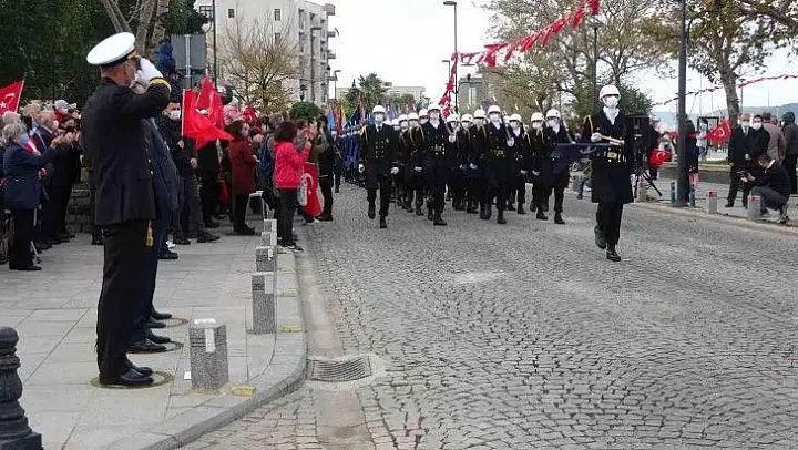 Çanakkale'de Cumhuriyet Bayramı coşkusu