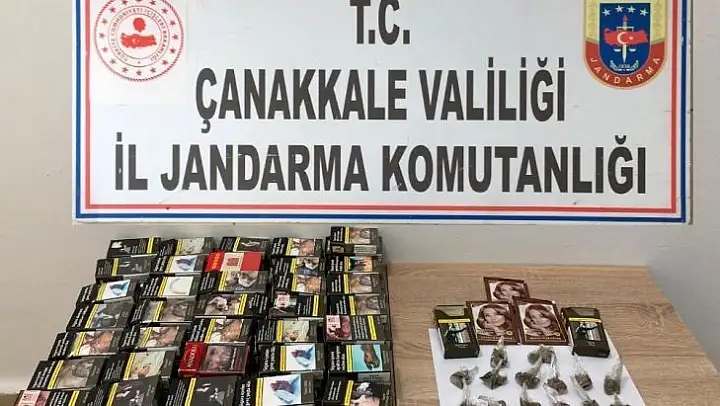 Çanakkale'de uyuşturucu operasyonu