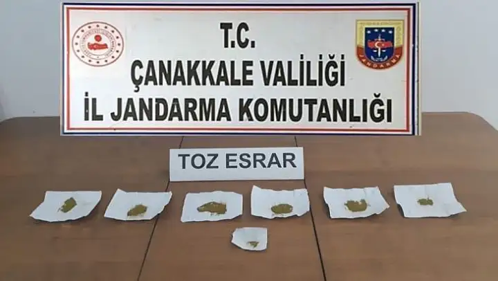 Çanakkale'de uyuşturucu operasyonu: 1 tutuklama