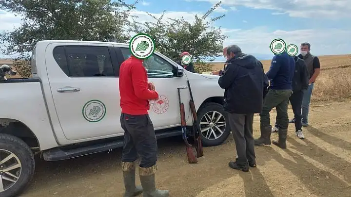 Çanakkale'de yasa dışı avcılığa 8 bin lira ceza
