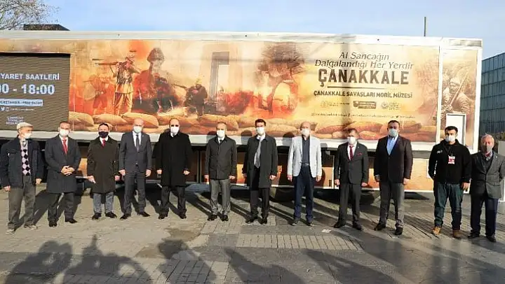 Çanakkale gururu Mobil Müze'de
