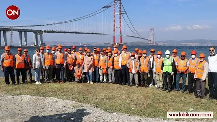 Çanakkale'nin muhtarları, 1915 Çanakkale Köprüsü'nü gezdi