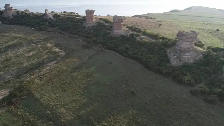 Çanakkale'nin yeni turizm destinasyonu olacak Pegae kalesi, Bizans tarihine ışık tutacak