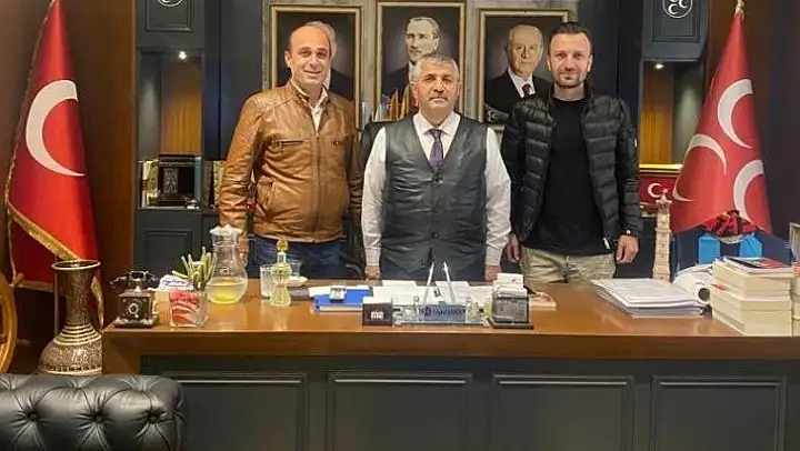 Çankaya bitpazarı esnafından MHP'ye ziyaret