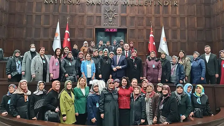 Çanlı Muhtar eşleri Ankara'da