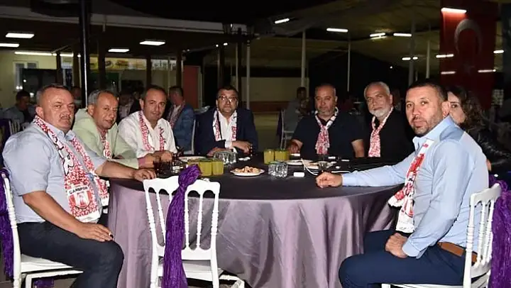 Çanspor'a destek gecesi düzenlendi