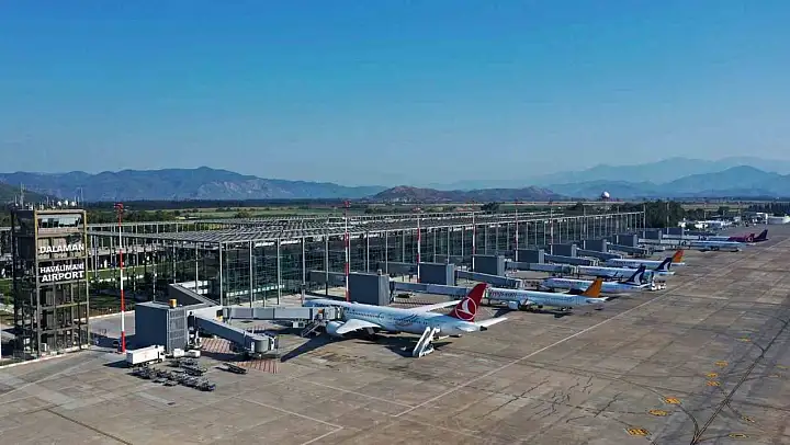 Dalaman Havalimanı Ocak-Şubat'ta 151 bin 588 yolcuya hizmet verdi