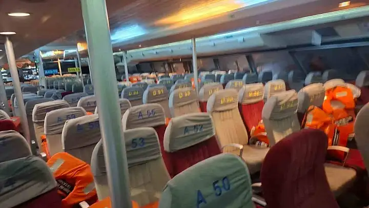 Denizde yaşanan korku dolu anlara ait yeni görüntüler ortaya çıktı