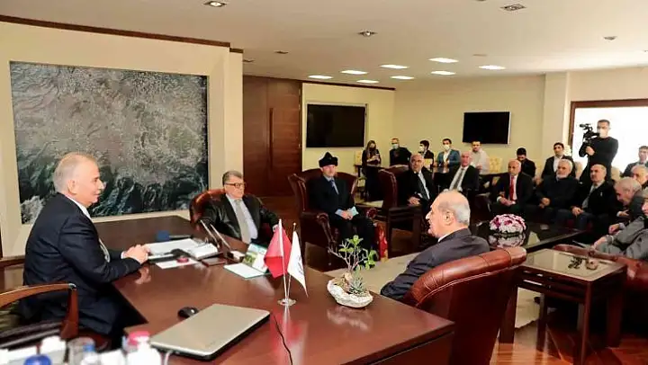 Denizli 9. Uluslararası Ege Aşıklar Bayramı öncesi aşıklardan Başkan Zolan'a ziyaret