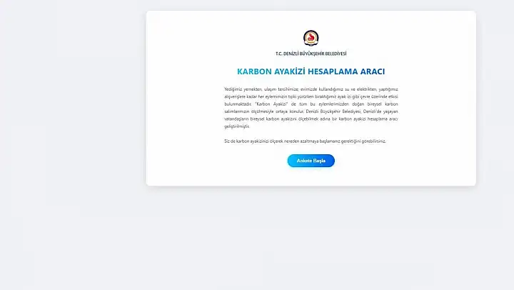 Denizli Büyükşehir Belediyesinden iklim dostu adım