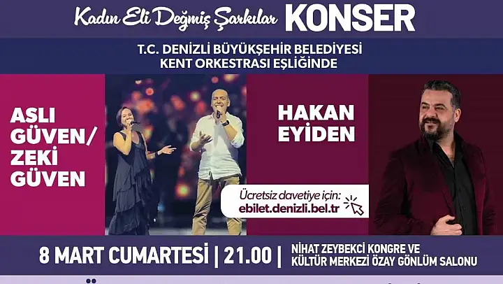 Denizli Büyükşehirden 8 Mart Dünya Emekçi Kadınlar Gününe özel etkinlikler