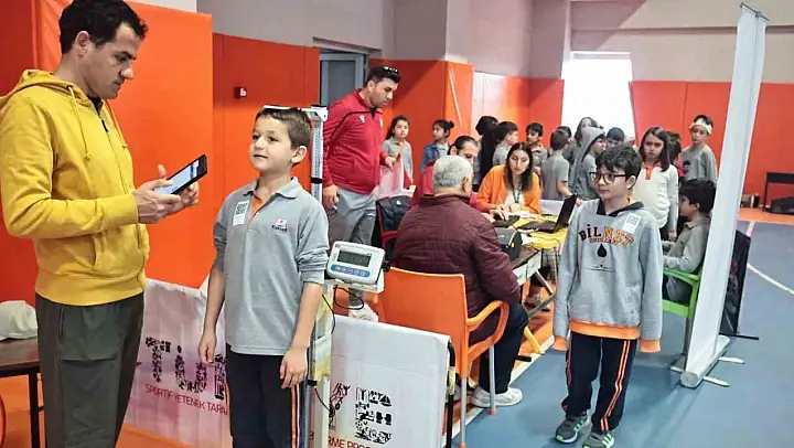 Denizli'de 10 bin öğrenci arasında yetenekli sporcular aranıyor
