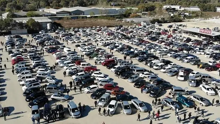 Denizli'de toplam araç sayısı 446 bin 868'e ulaştı
