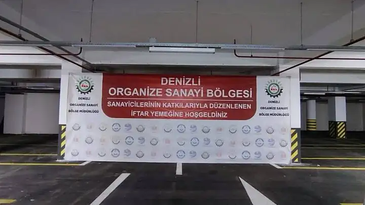 Denizli OSB 3 bin üniversite öğrencisini geleneksel iftar sofrasında ağırlıyor