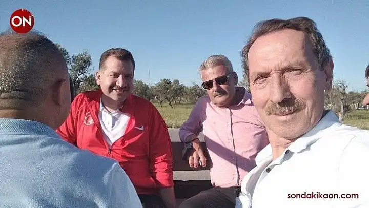 Dev korteje Gömeç MHP'den de tam destek
