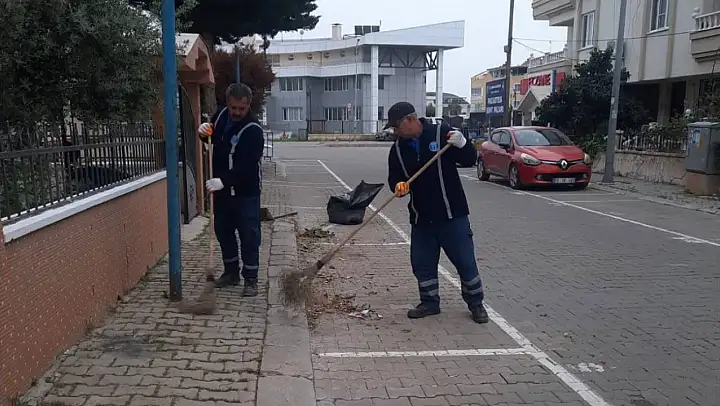 Didim'de temizlik çalışmaları sürüyor