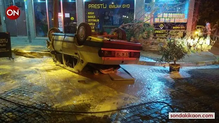 Direksiyon başında epilepsi nöbeti geçirince kaza yaptı