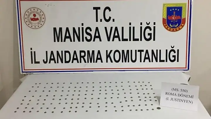 Doğu Roma dönemine ait sikkeleri satmaya çalışırken yakalandı