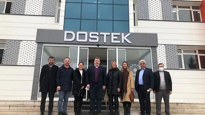 DOSTEK Koleji, Kütahyalı başkanları ağırladı