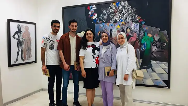 DPÜ GSF öğrencilerinin eserleri Fresh Ankara'da