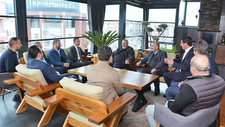 DTO üyelerinden Başkan Erdoğan'a sıcak karşılama