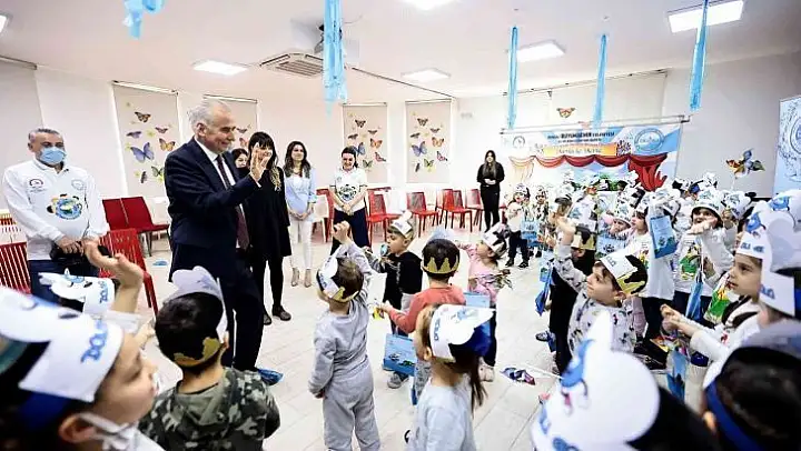 Dünya Su Günü'nde miniklere suyun önemi ve tasarrufu anlatıldı
