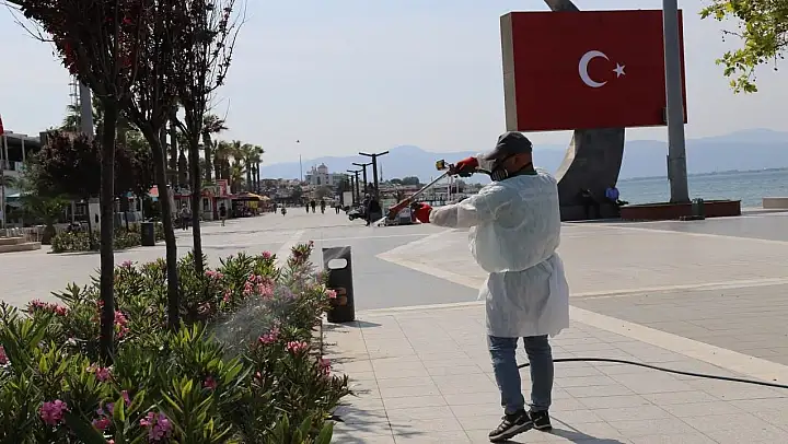 Edremit'te sivrisinek ile mücadeleye hız verildi