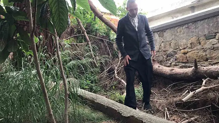 Edremit'te tarihi kabirlerin bakımsızlığı tepkilere neden oldu