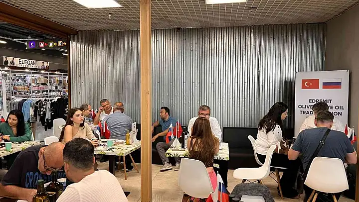 Edremit zeytin ve zeytinyağı Moskova'da tanıtıldı