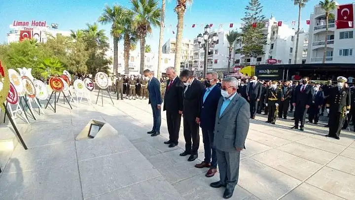 Edremitliler KKTC'de Cumhuriyet Bayramı törenlerine katıldı