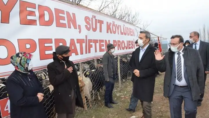 Emet'te 'Keçi peyniri' projesi
