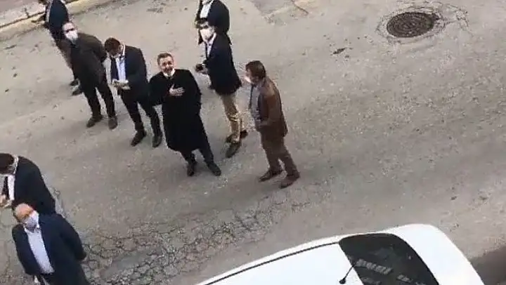 Emniyet Müdürü ile vatandaşın diyaloğu tebessüm ettirdi