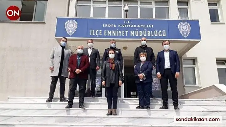 Erdek AK Parti'den ziyaretler serisi