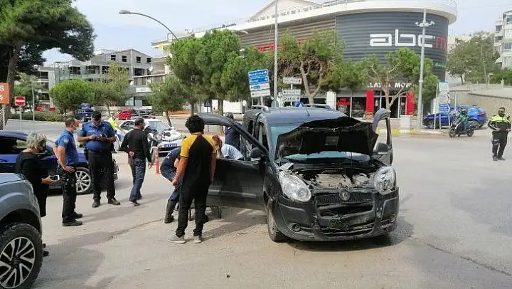 Erdek girişinde kaza 1 yaralı