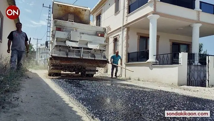 Erdek Paşalimanı Adası yolları yapılıyor