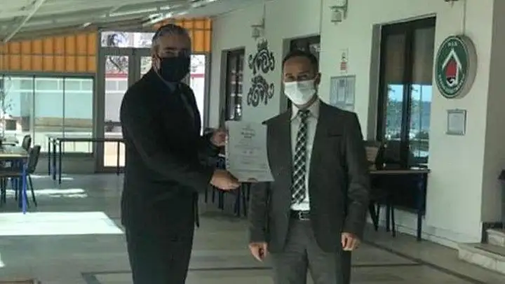 Erdek'te 'Okulum Temiz' belgeleri dağıtıldı