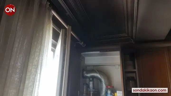 Erdek'te ev yangını korkuttu