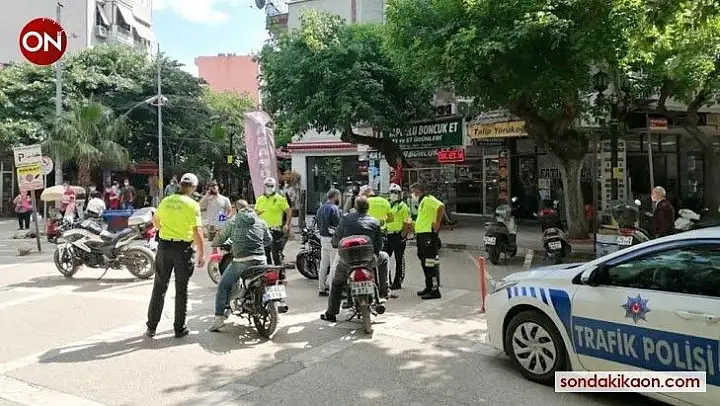 Erdek'te motosikletlere sıkı denetim