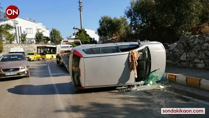 Erdek'te trafik kazası: 1 yaralı