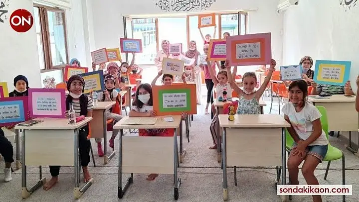 Erdek'te yaz Kur'an kursları sona erdi