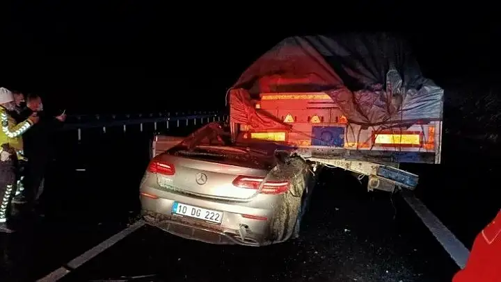 Eski başkan Güneş'in oğlu kazada hayatını kaybetti