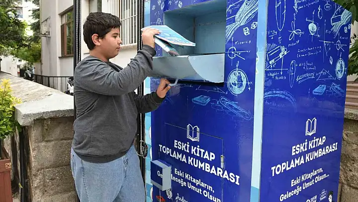 Eski kitaplar kumbarada toplanacak, geleceğe umut olacak