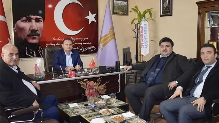 Esnaf odalarına hayırlı olsun ziyareti