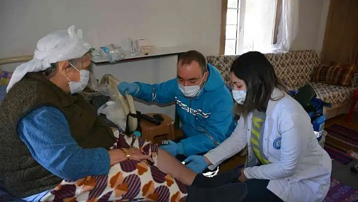Evde bakım hizmetlerine hekim ve psikolog desteği