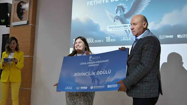 Fethiye'de 15 girişimci projelerini yatırımcılara sundu