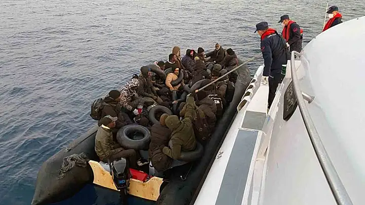 Fethiye'de 3'ü çocuk 34 düzensiz göçmen yakalandı